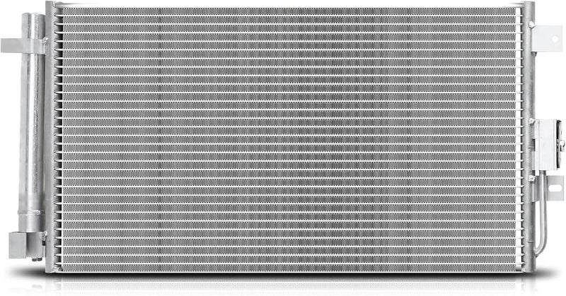 Readair Air Conditioning A/C Condenser Compatible with Fiat 500 2012-2019 L4 1.4L, Replace# 68073679AA - Image 1